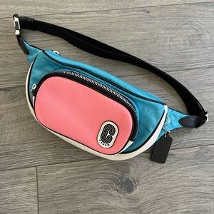 Coach Court Colorblock Belt Bag / Fanny Pack